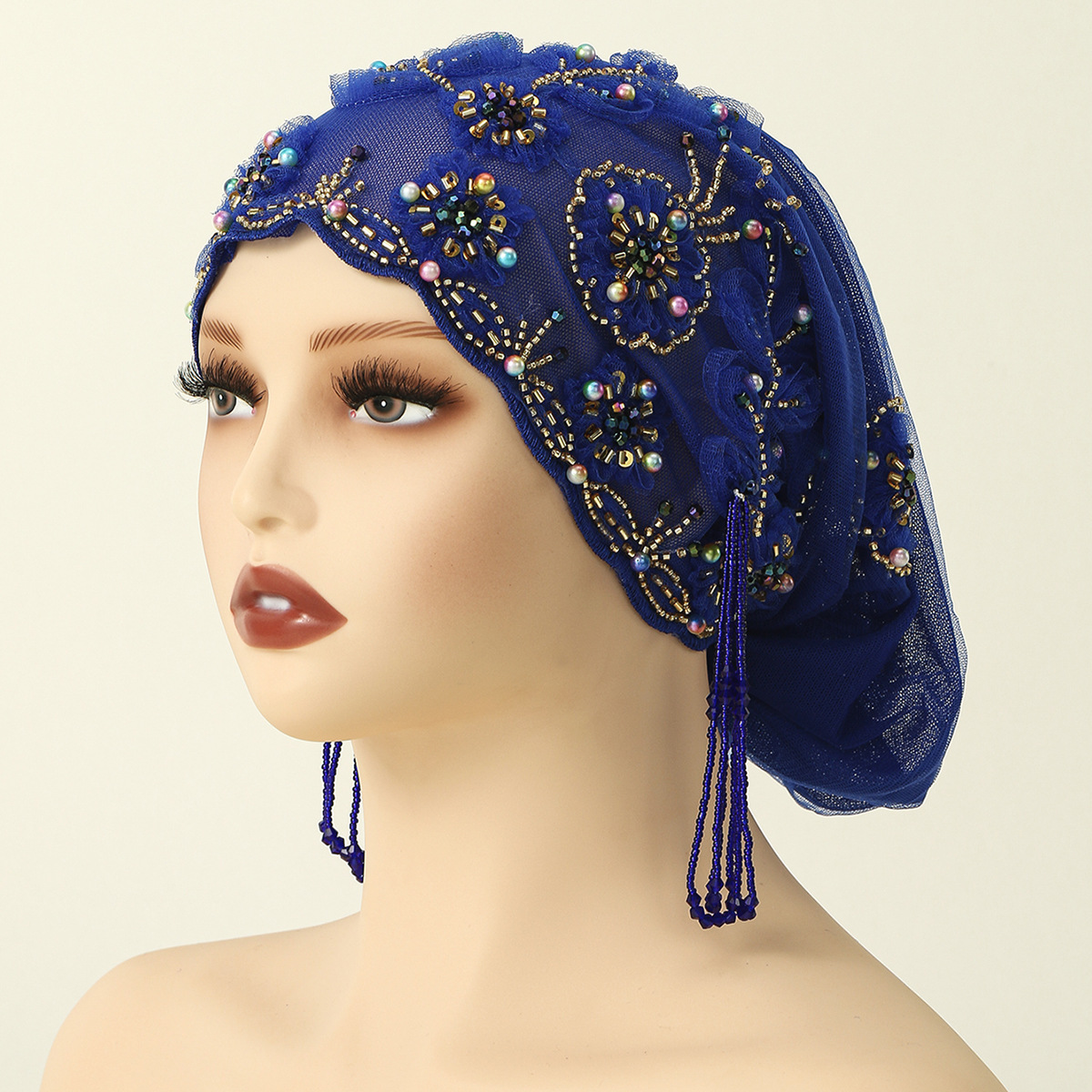 Tassel Fringe Trim - New Lace Embroidery Bonnet Turban Tassel