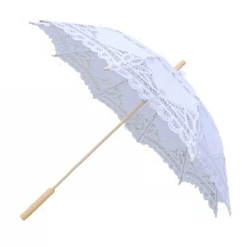Embroidery Embellishments - New Vintage Lace Umbrella Handmade Embroidery