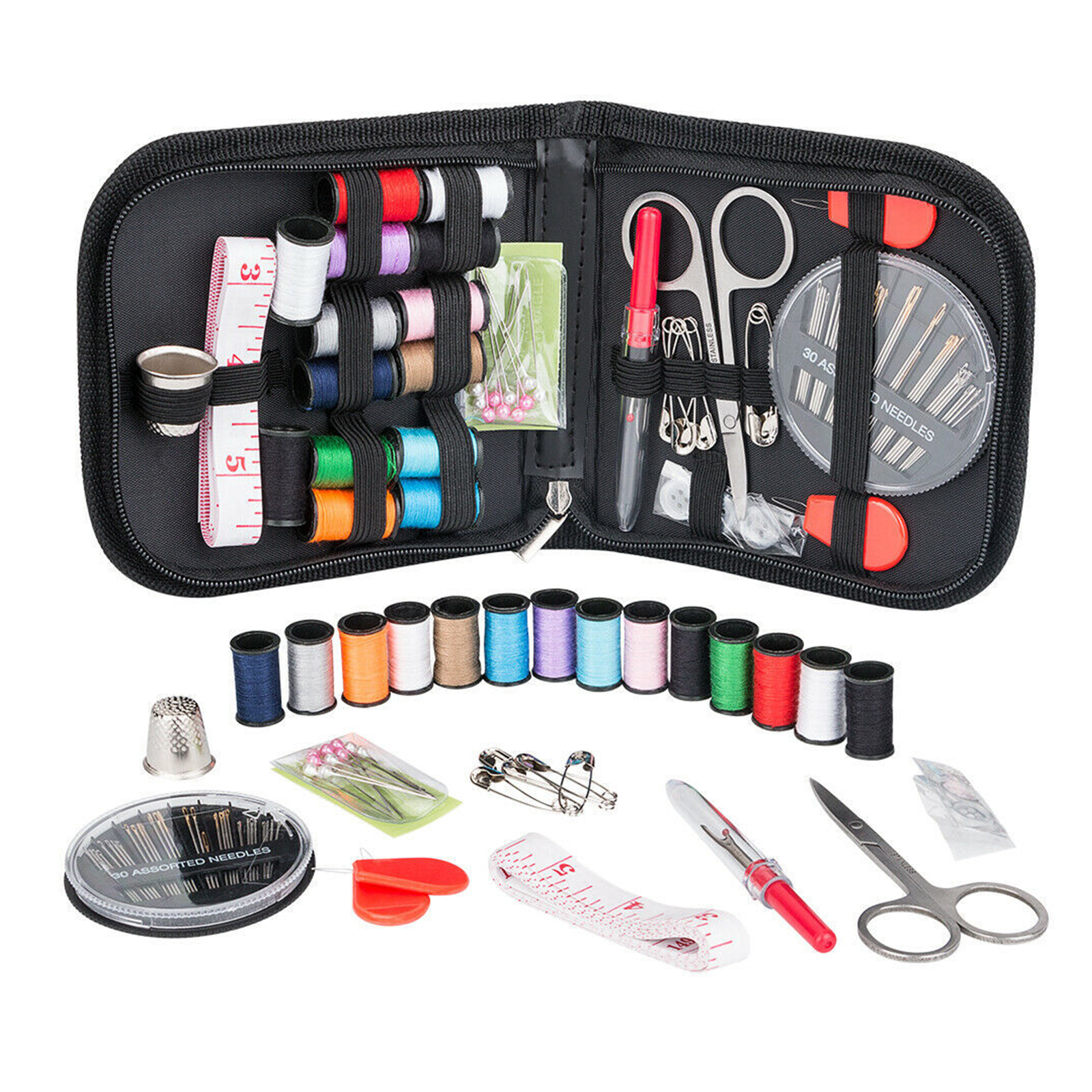 Pom Pom Maker Tool - The sewing kit contains 68 accessories