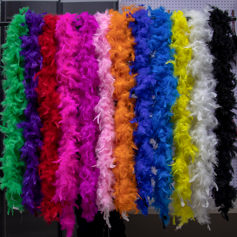 Feather Trim Marabou - 2 Meters Turkey feathers boa 38-40g