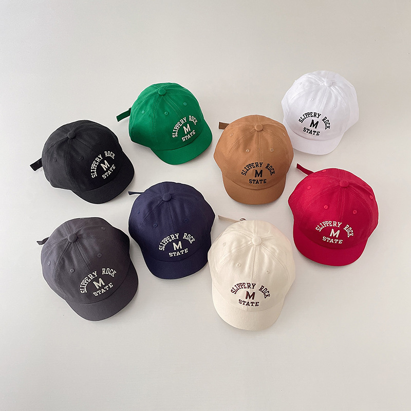 Embellish Knit - RAISE Casual Letter Cap Baby Simple