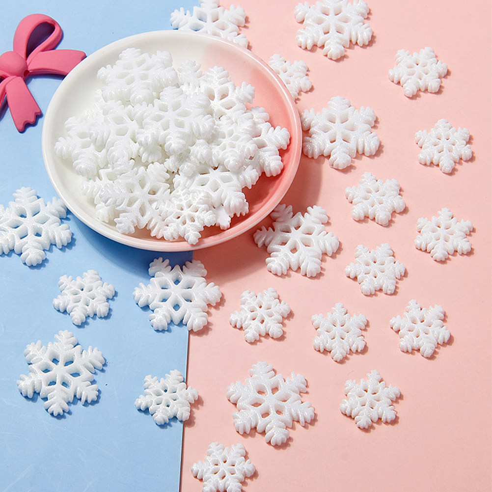 Craft Embellishments - 40Pcs Christmas Resin Charms for Phone