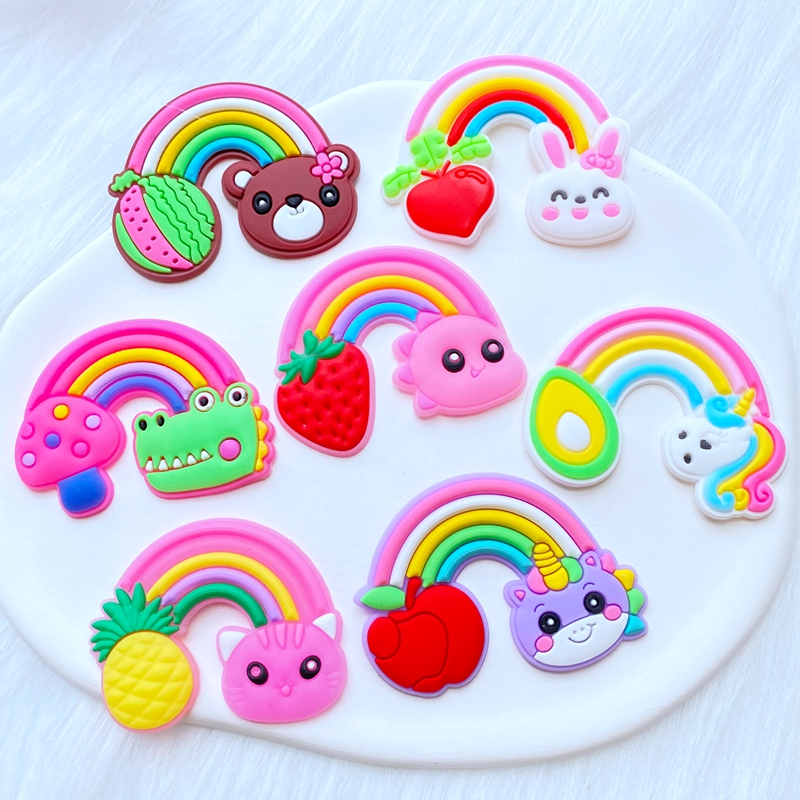 10Pcs New Cute Fruit Animal Ra - Embellishment Glue Craft บทวิจารณ์และราคา
