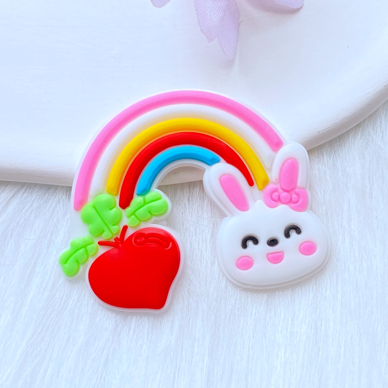 10Pcs New Cute Fruit Animal Ra - Embellishment Glue Craft บทวิจารณ์และราคา