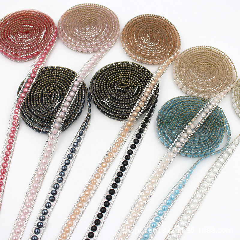 Diy Rhinestone Decorative Stri - Embellishment Glue Craft บทวิจารณ์และราคา
