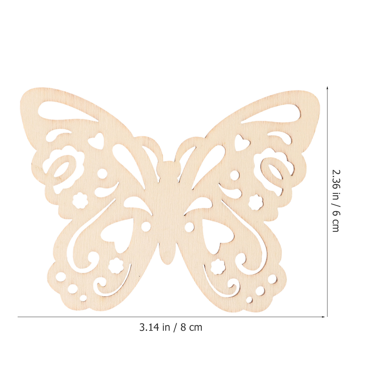 10Pcs 80Mm Natural Wood Slice  - Christmas Craft Embellishment บทวิจารณ์และราคา