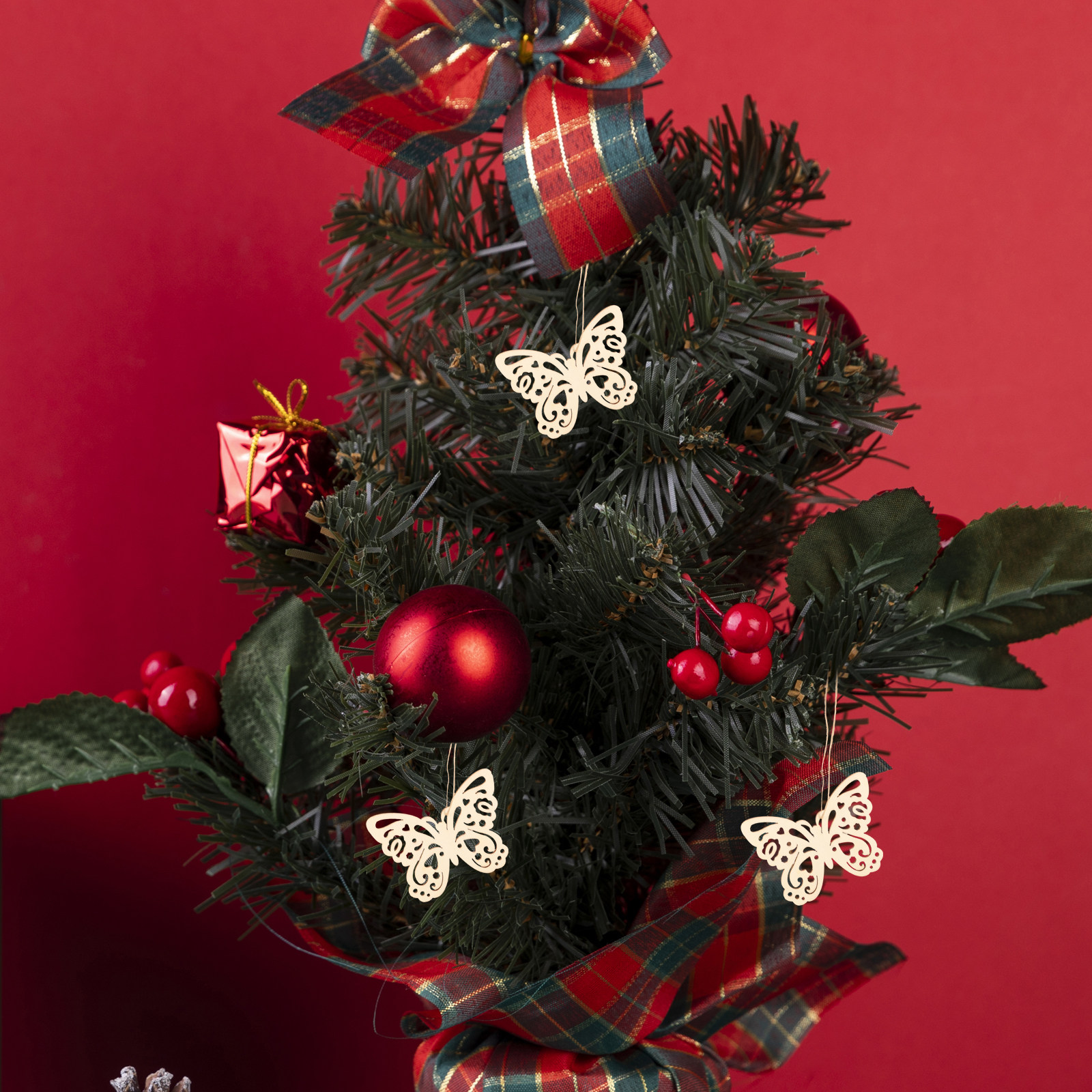 10Pcs 80Mm Natural Wood Slice  - Christmas Craft Embellishment บทวิจารณ์และราคา