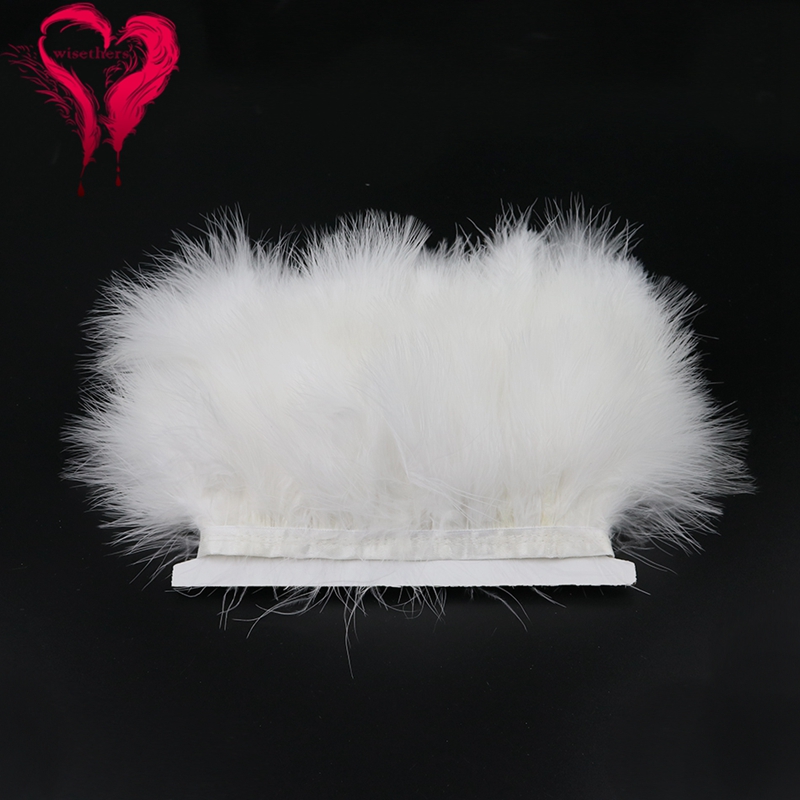 1 Meter Fancy Soft Fluffy Dyed - Feather Trim Marabou บทวิจารณ์และราคา