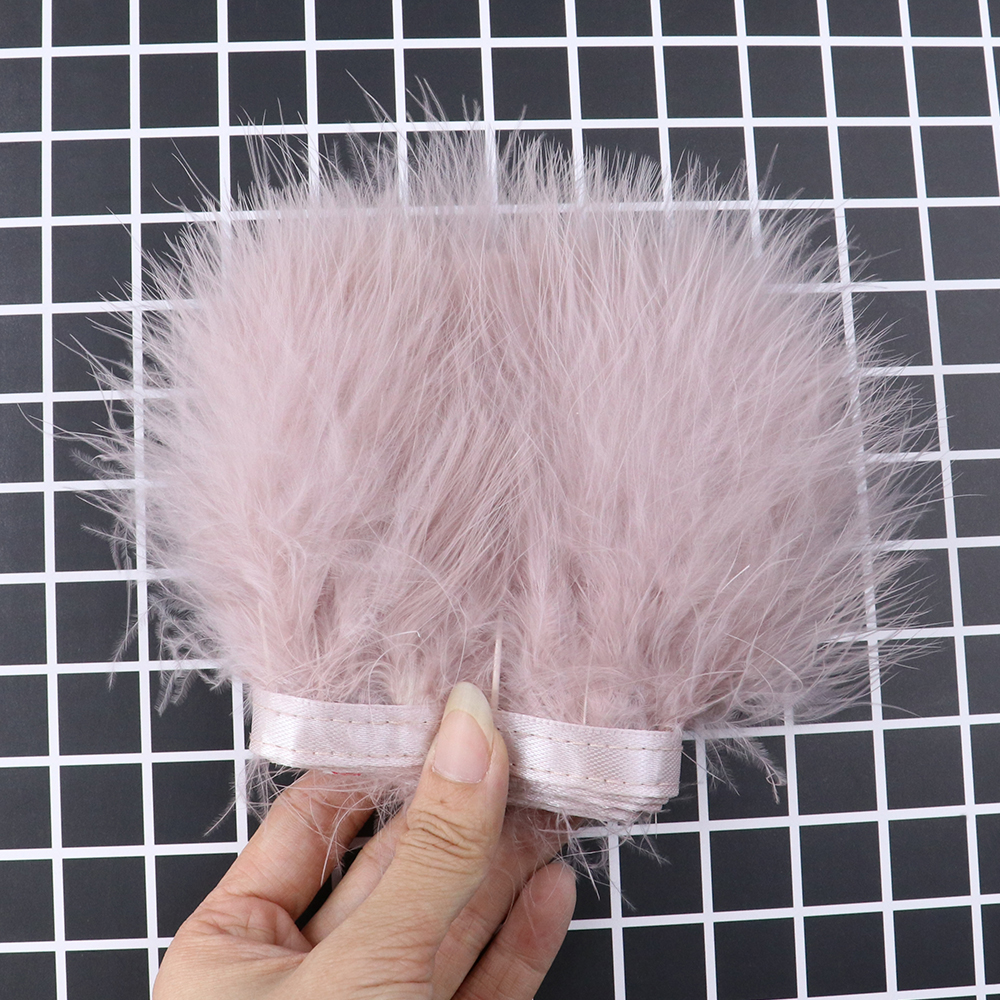 1 Meter Fancy Soft Fluffy Dyed - Feather Trim Marabou บทวิจารณ์และราคา