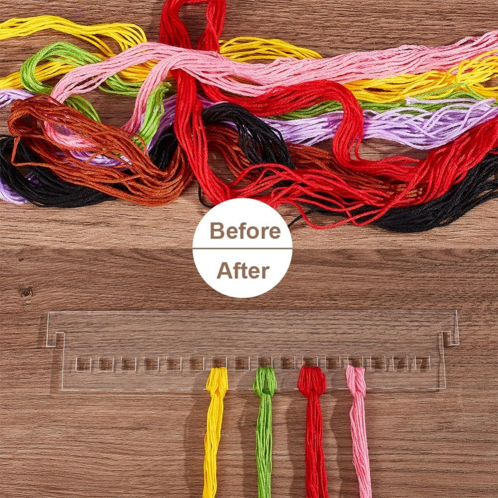 16 Positions Floss Organizer 5 - Embroidery Embellishments บทวิจารณ์และราคา