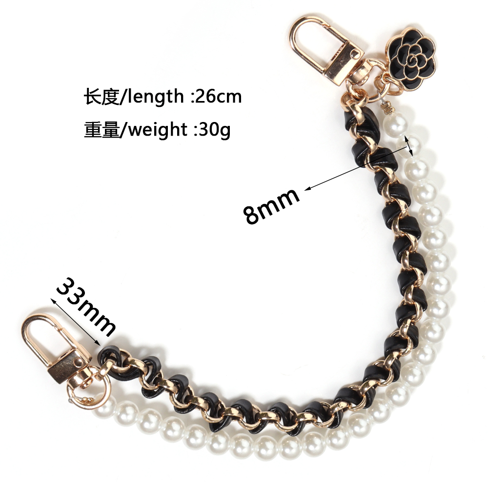 1 Strand/Lot Leather Imitation - Pearl Trim Chain บทวิจารณ์และราคา