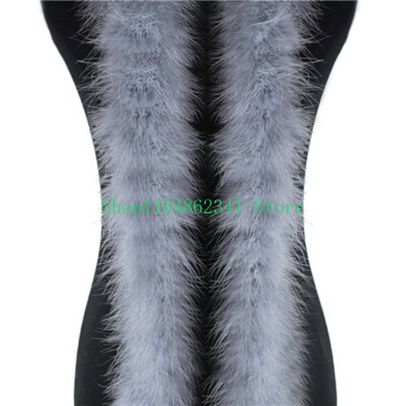 2 Yards Fluffy Marabou Feather - Feather Trim Marabou บทวิจารณ์และราคา