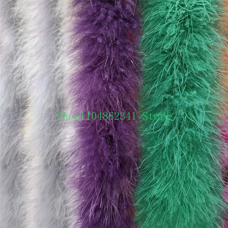2 Yards Fluffy Marabou Feather - Feather Trim Marabou บทวิจารณ์และราคา