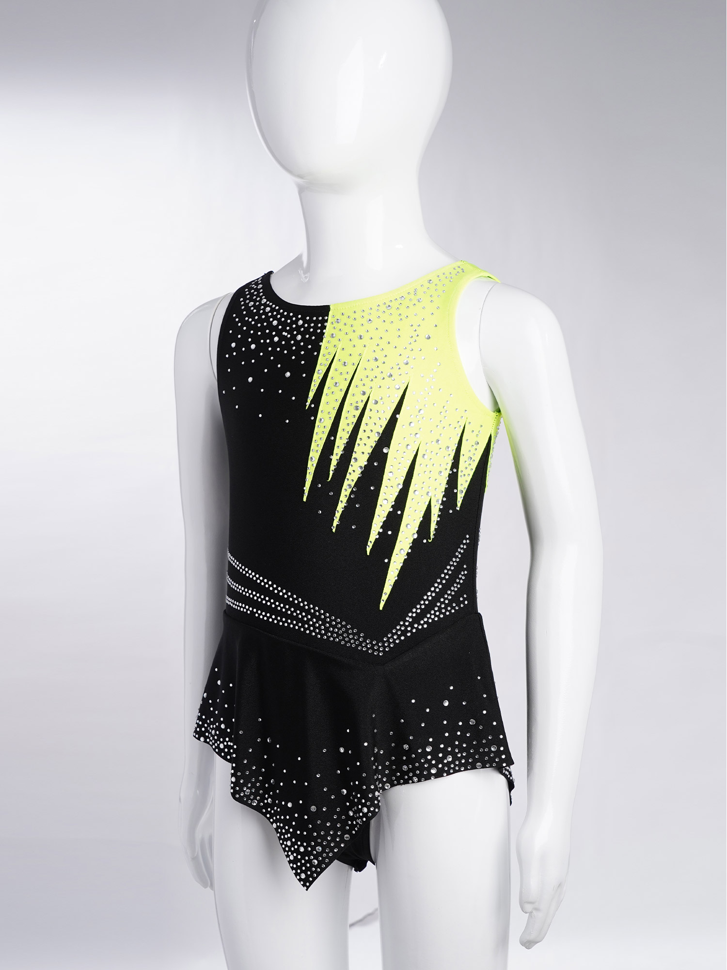 Girls Rhinestones Contrast Col - Rhinestone Banding Trim บทวิจารณ์และราคา