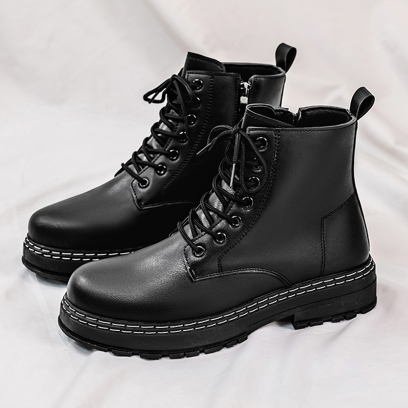 Men's 4-Season Black Patent Le - Guipure Lace Panel บทวิจารณ์และราคา