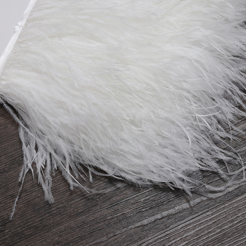 13-18CM 6M Ostrich Feather tri - Feather Trim Marabou บทวิจารณ์และราคา
