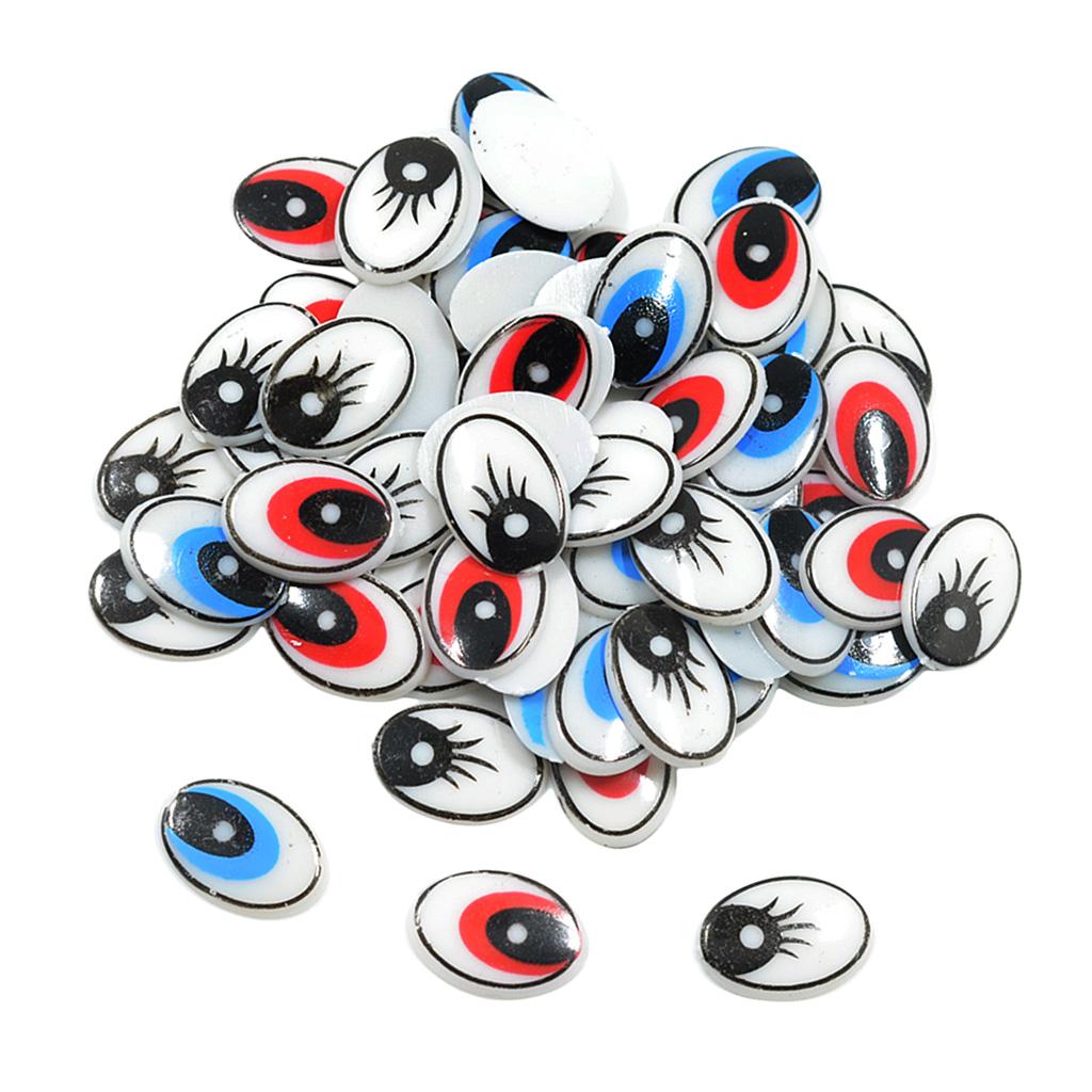 DIY Doll Eyes Plastic Flatback - Craft Embellishments บทวิจารณ์และราคา