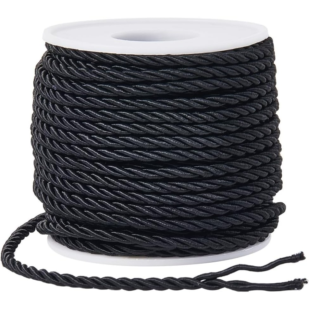 22 Yards 3mm Twisted Cord Deco - Cord Trim Twisted บทวิจารณ์และราคา