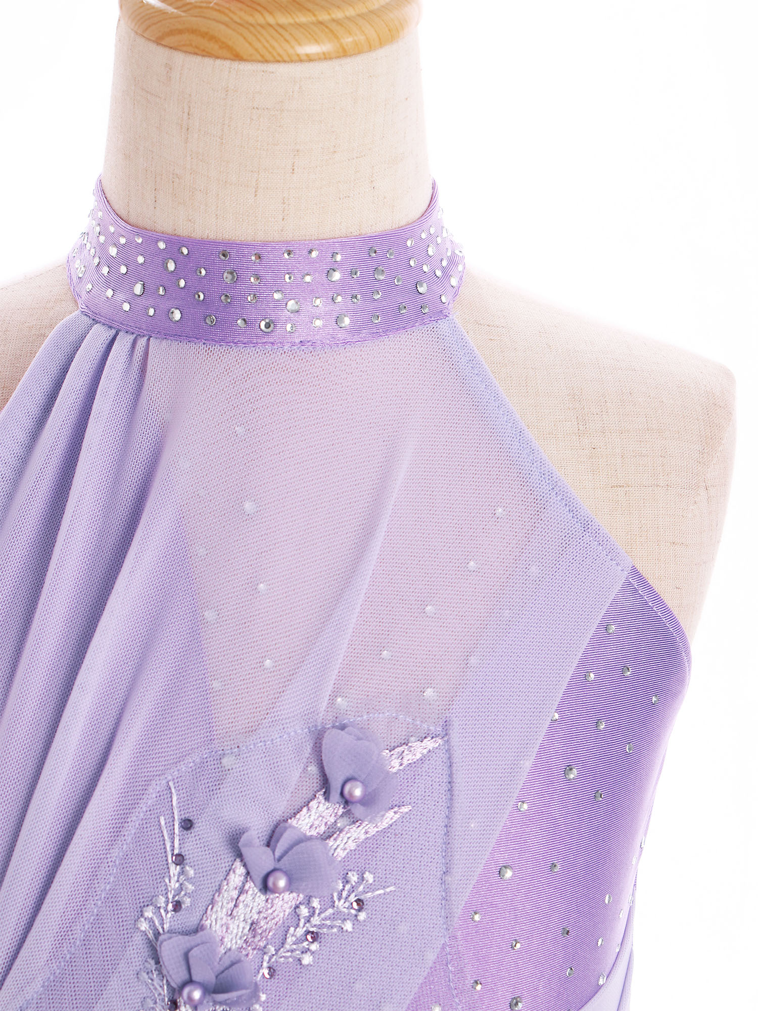 Kids Girls Modern Lyrical Danc - Rhinestone Banding Trim บทวิจารณ์และราคา