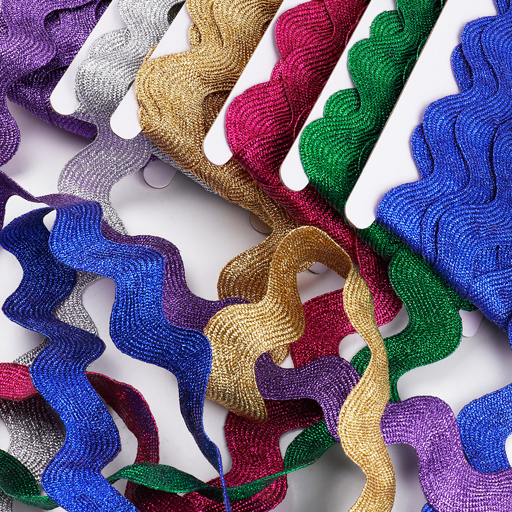 10yard/lot Ric Rac Zig Zag Rib - Velvet Ribbon Roll บทวิจารณ์และราคา