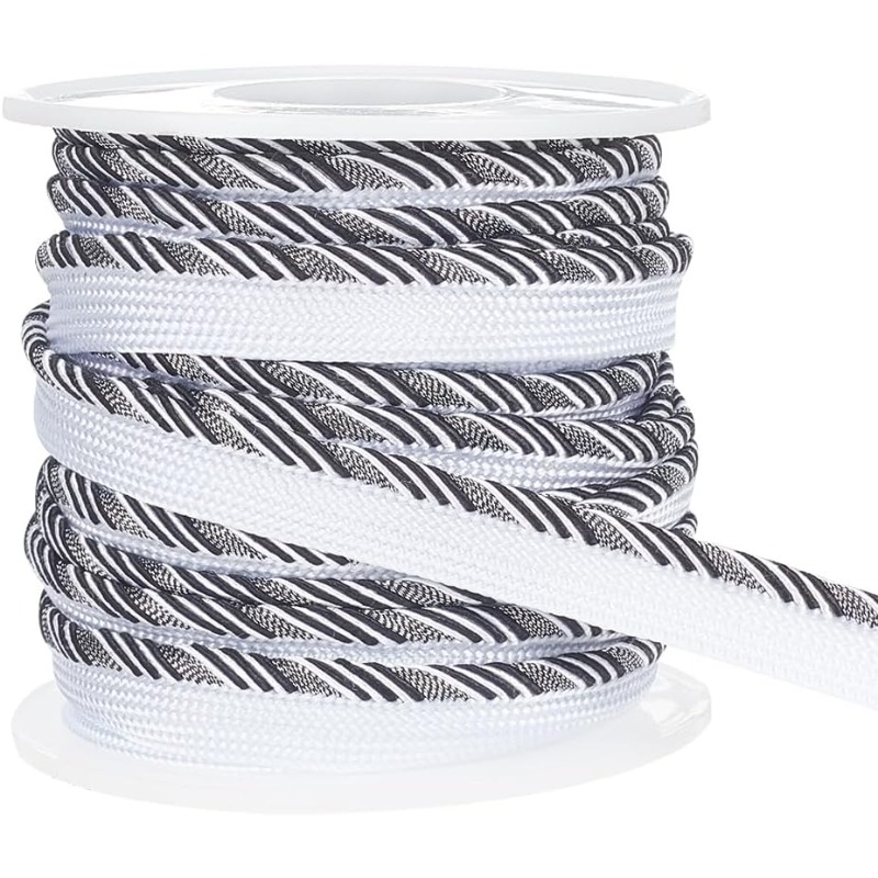 10 Yard Black Twisted Lip Cord - Cord Trim Twisted บทวิจารณ์และราคา
