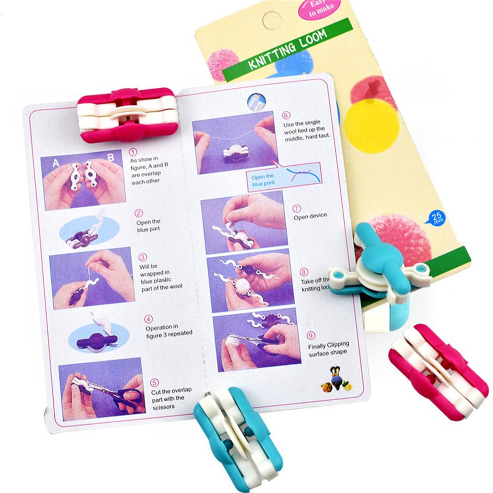 2pcs/lot Fashion Needle Craft  - Pom Pom Maker Tool บทวิจารณ์และราคา