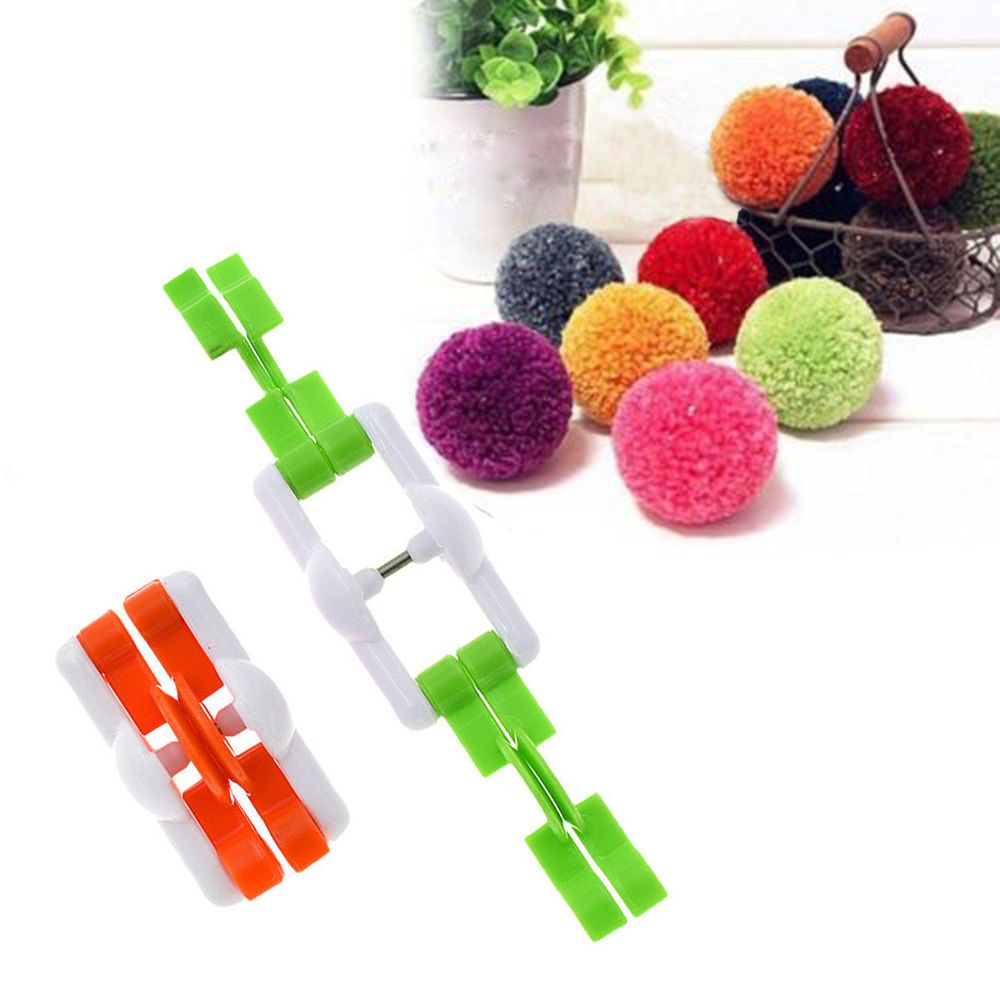 2pcs/lot Fashion Needle Craft  - Pom Pom Maker Tool บทวิจารณ์และราคา