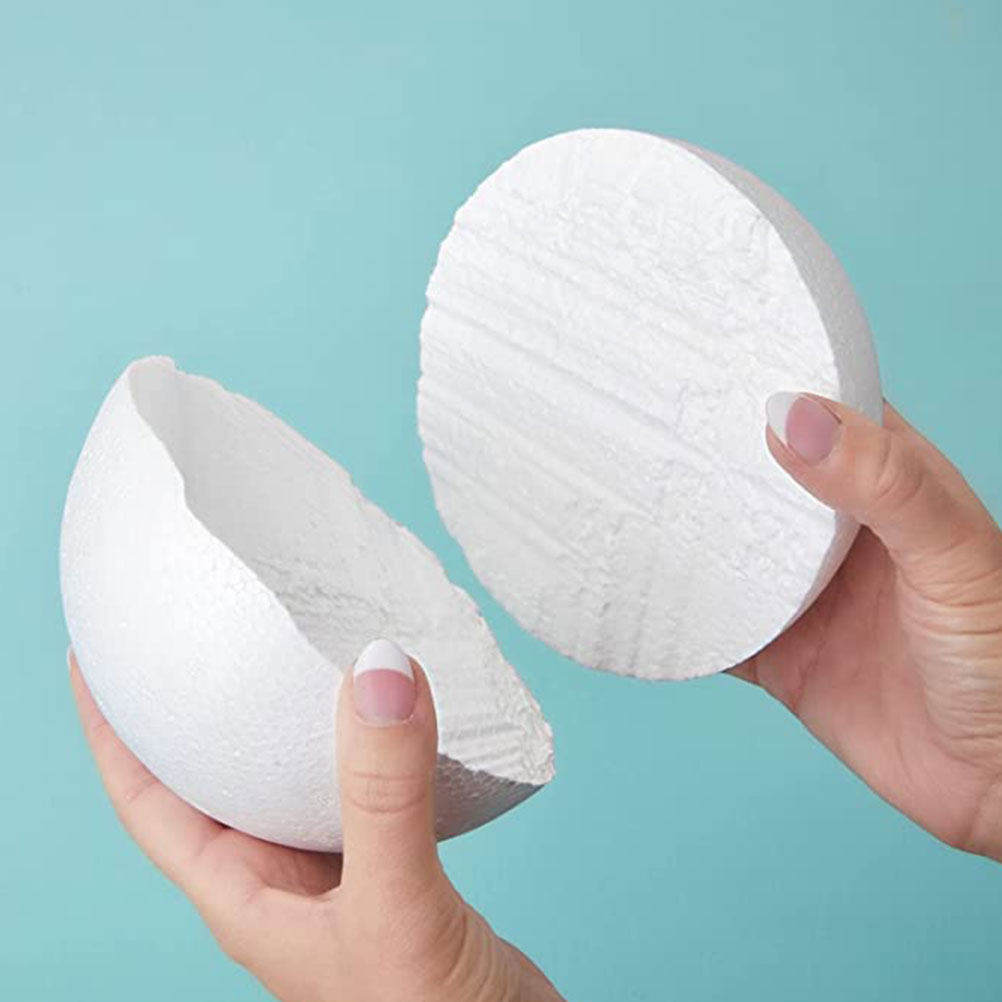 2Pcs Round Foam Spheres Lightw - Craft Embellishments บทวิจารณ์และราคา