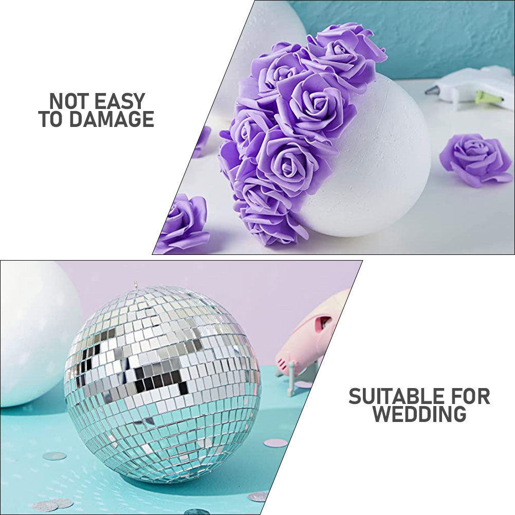 2Pcs Round Foam Spheres Lightw - Craft Embellishments บทวิจารณ์และราคา