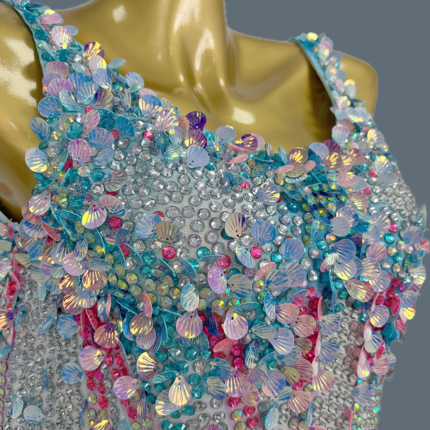 Women Sexy Stage Rhinestones S - Rhinestone Banding Trim บทวิจารณ์และราคา