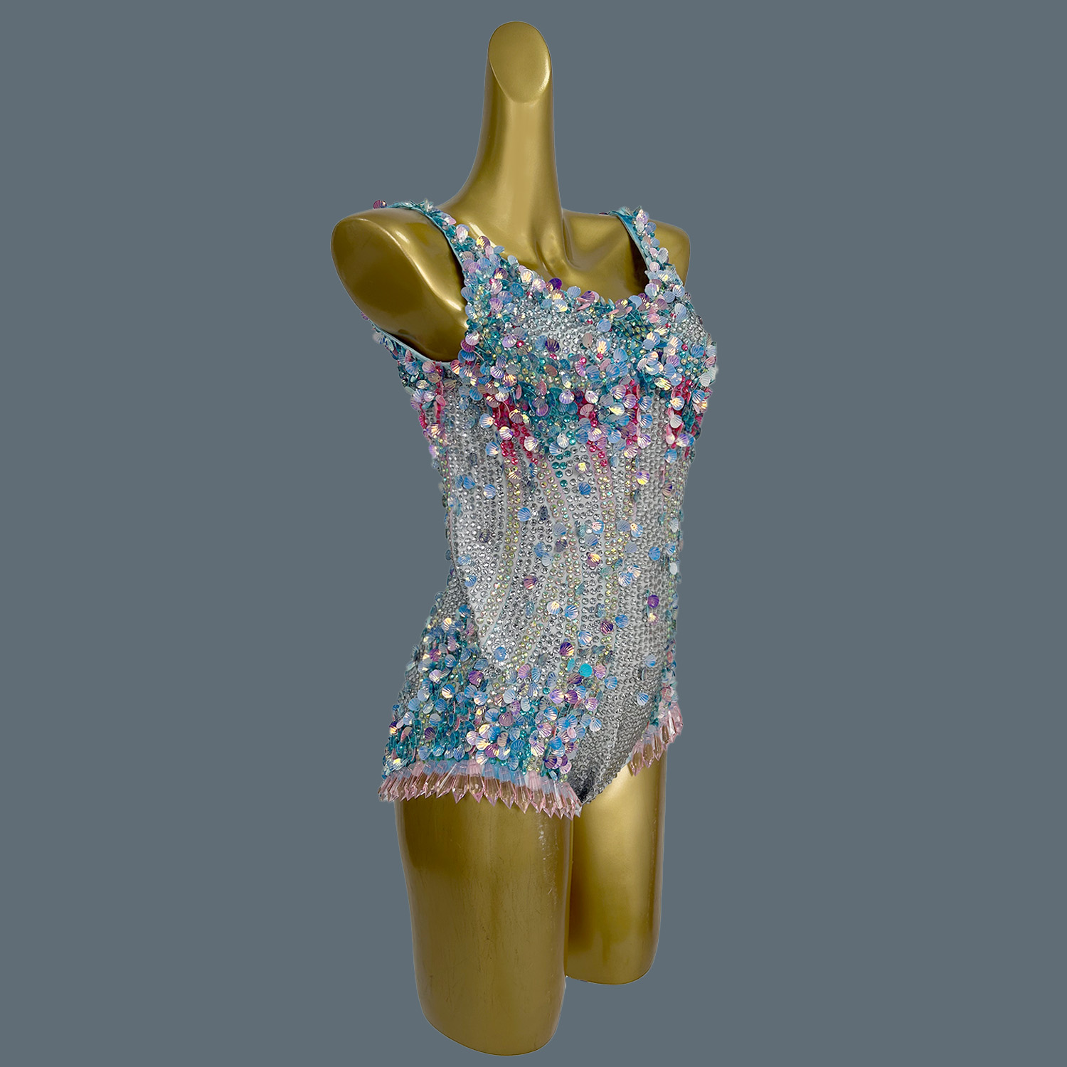 Women Sexy Stage Rhinestones S - Rhinestone Banding Trim บทวิจารณ์และราคา