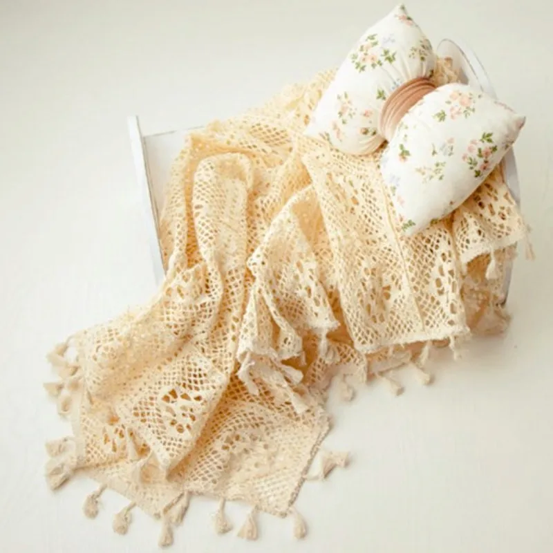 Newborn Photography Props Phot - Tassel Fringe Trim บทวิจารณ์และราคา