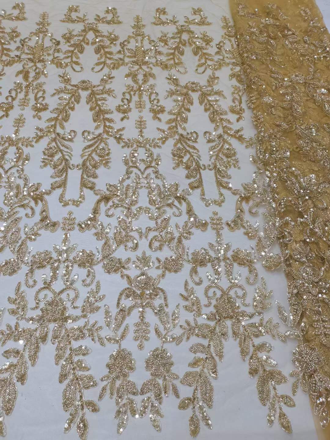 Custom Made Evening Party Gown - Crystal Mesh Fabric บทวิจารณ์และราคา