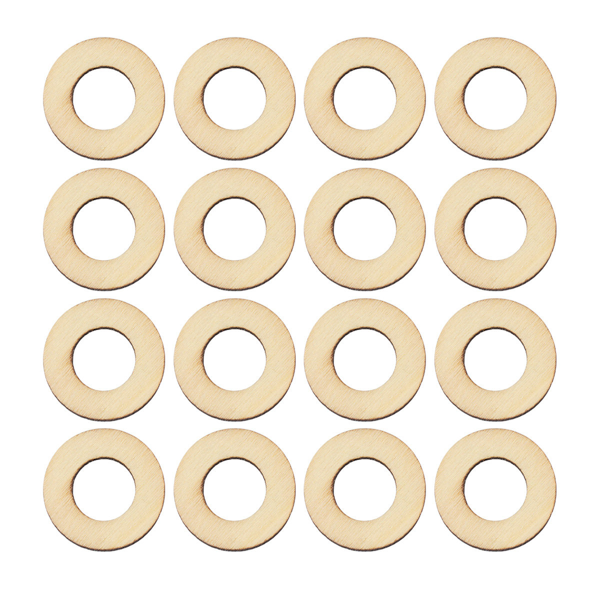 200Pcs Wood Chip Embellishment - Christmas Craft Embellishment บทวิจารณ์และราคา