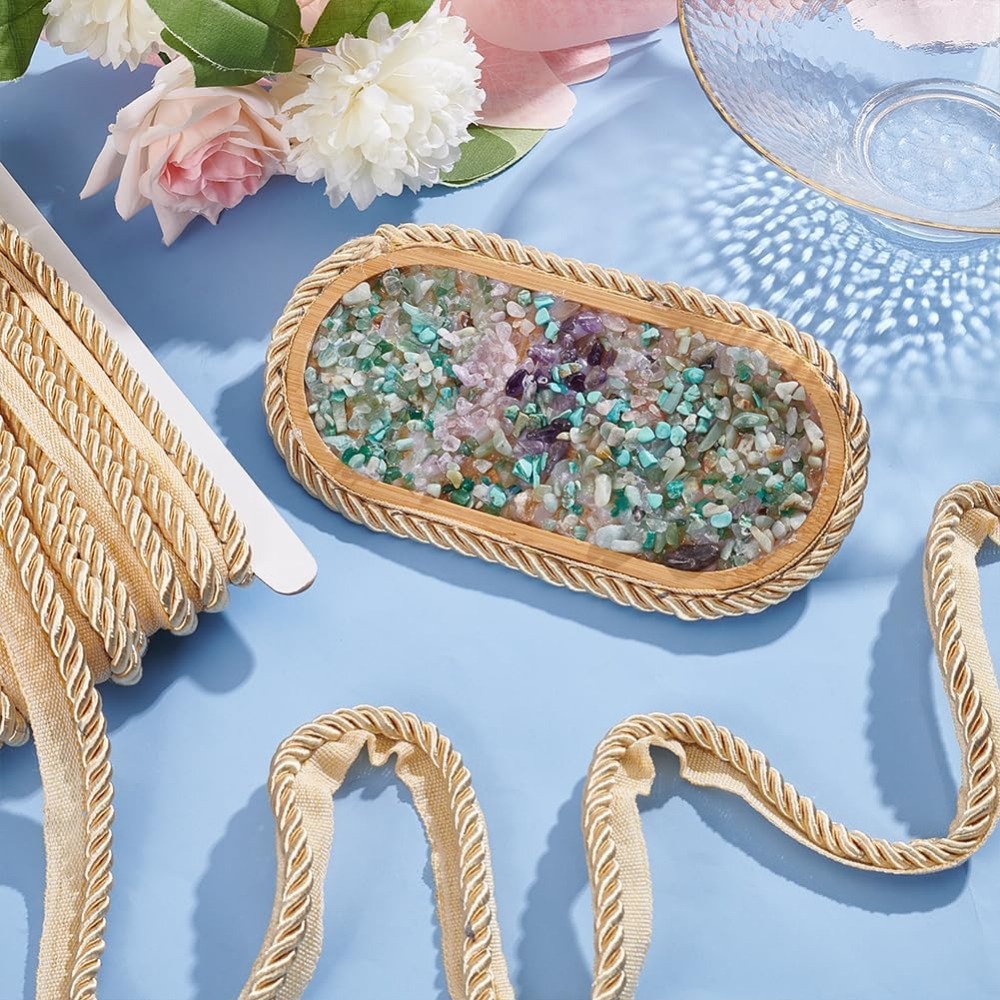 11 Yards Twisted Lip Cord Trim - Cord Trim Twisted บทวิจารณ์และราคา