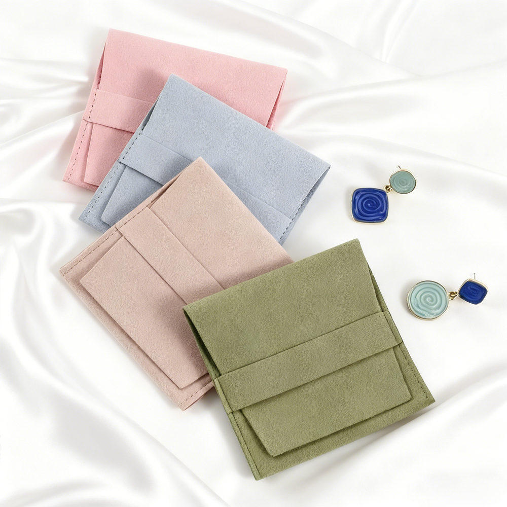 5Pcs Jewelty Bag 6.2x6.2cm/8x8 - Velvet Ribbon Roll บทวิจารณ์และราคา