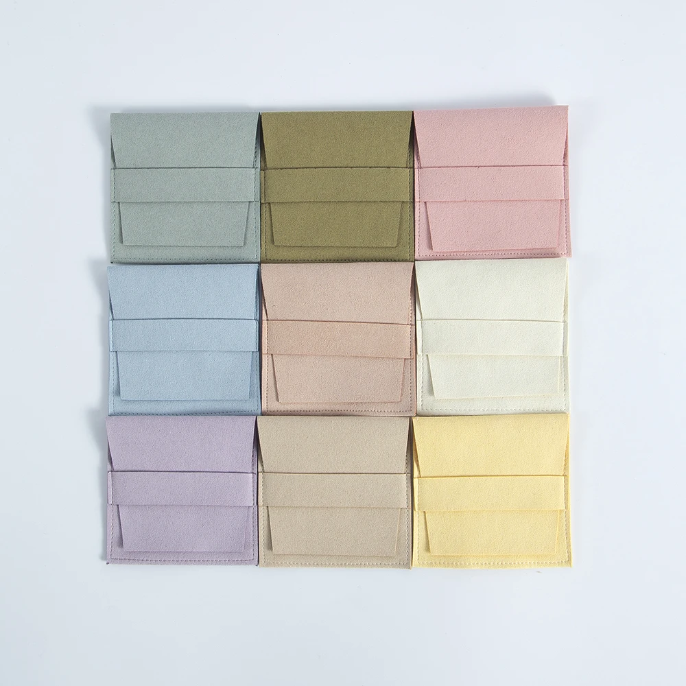 5Pcs Jewelty Bag 6.2x6.2cm/8x8 - Velvet Ribbon Roll บทวิจารณ์และราคา