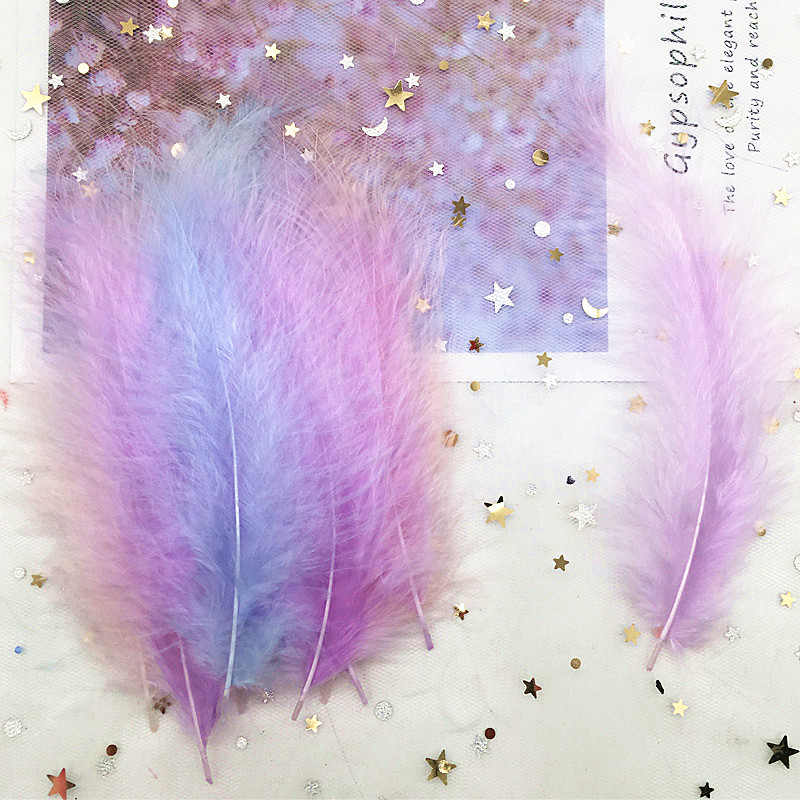 Turkey Feathers 50pcs 4-6 Inch - Feather Trim Marabou บทวิจารณ์และราคา