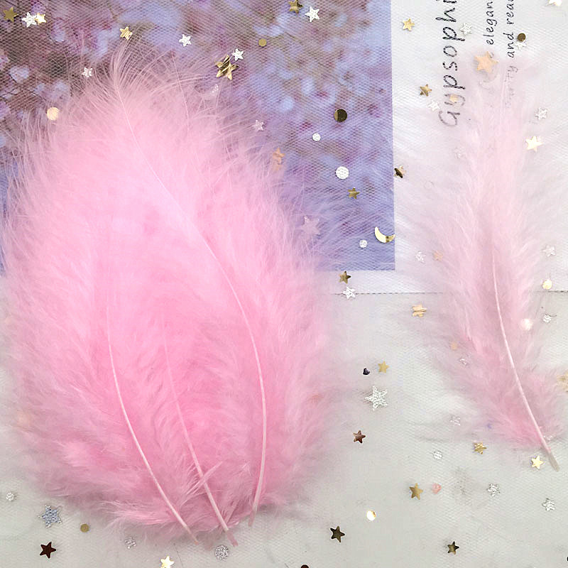 Turkey Feathers 50pcs 4-6 Inch - Feather Trim Marabou บทวิจารณ์และราคา