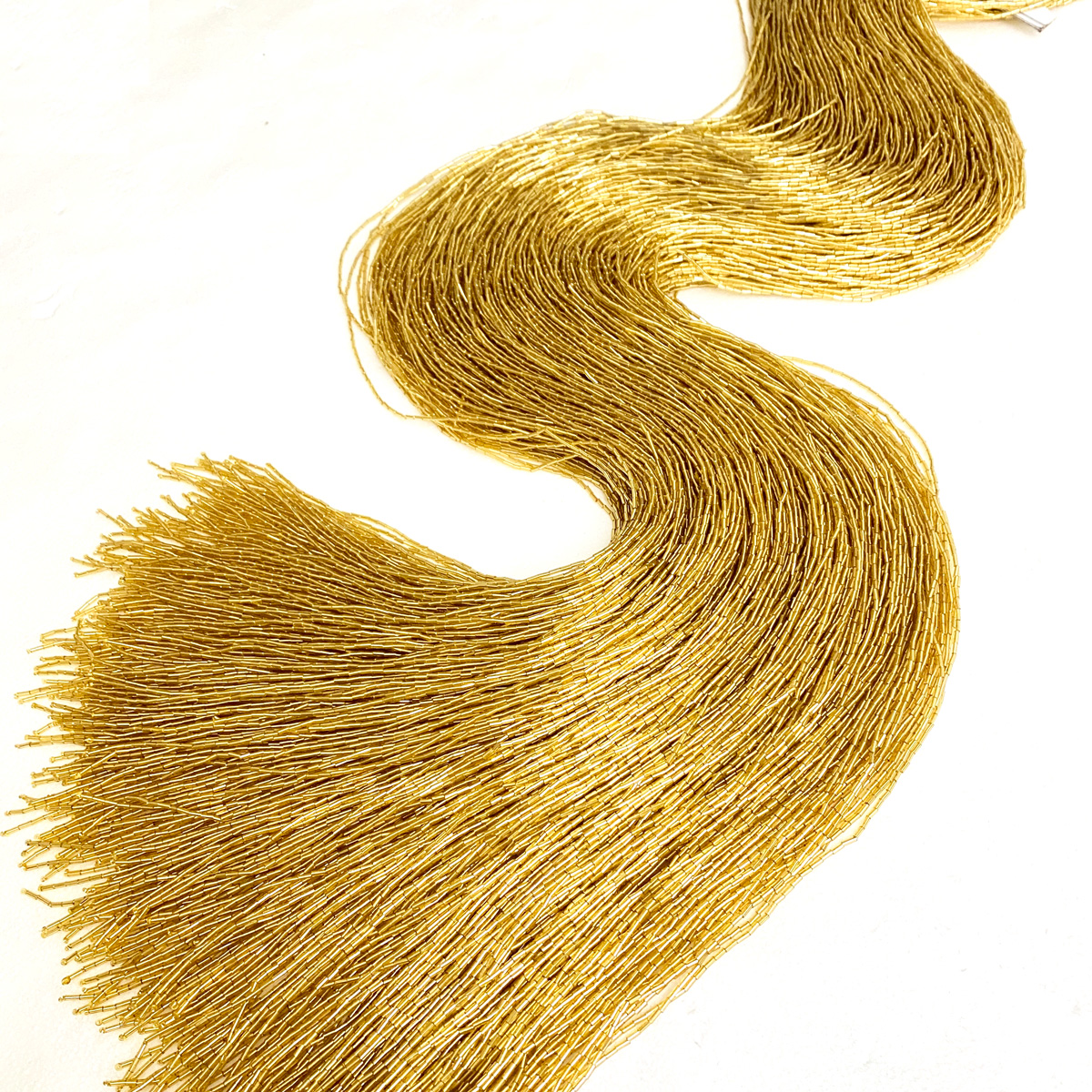 100cm Length Gold Red Crystal  - Beaded Trim Fringe บทวิจารณ์และราคา