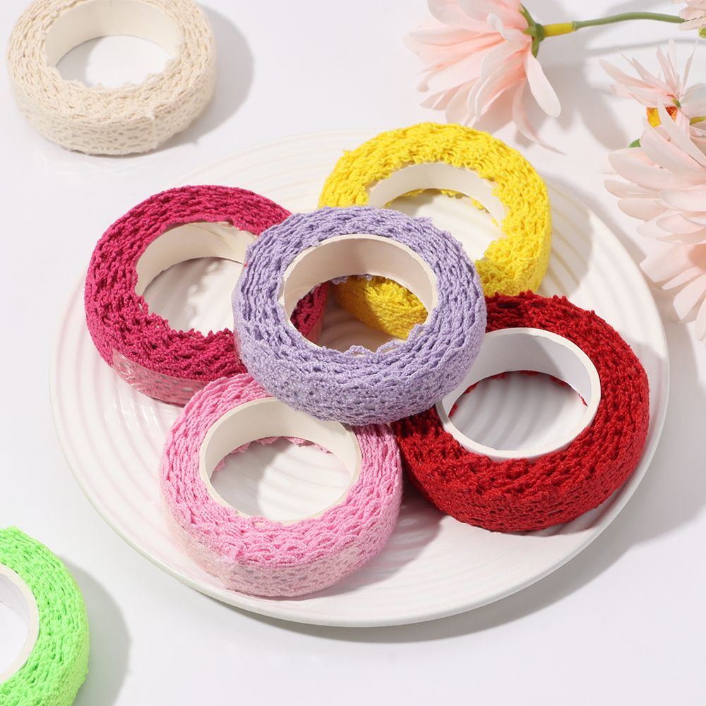 2Yards/pc Lace Tapes Sticker S - Lace Ribbon Trim บทวิจารณ์และราคา