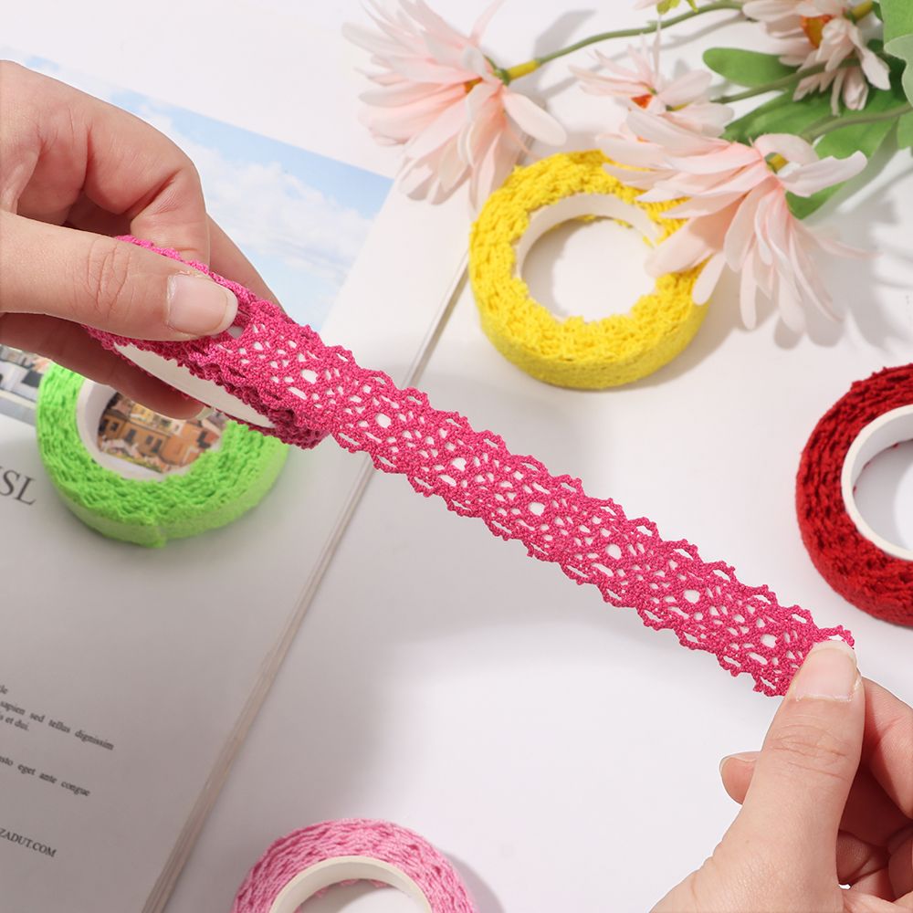 2Yards/pc Lace Tapes Sticker S - Lace Ribbon Trim บทวิจารณ์และราคา