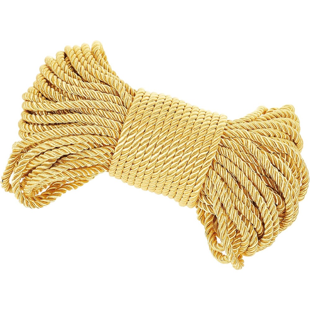 6mm Gold Cord 27 Yards Twisted - Cord Trim Twisted บทวิจารณ์และราคา