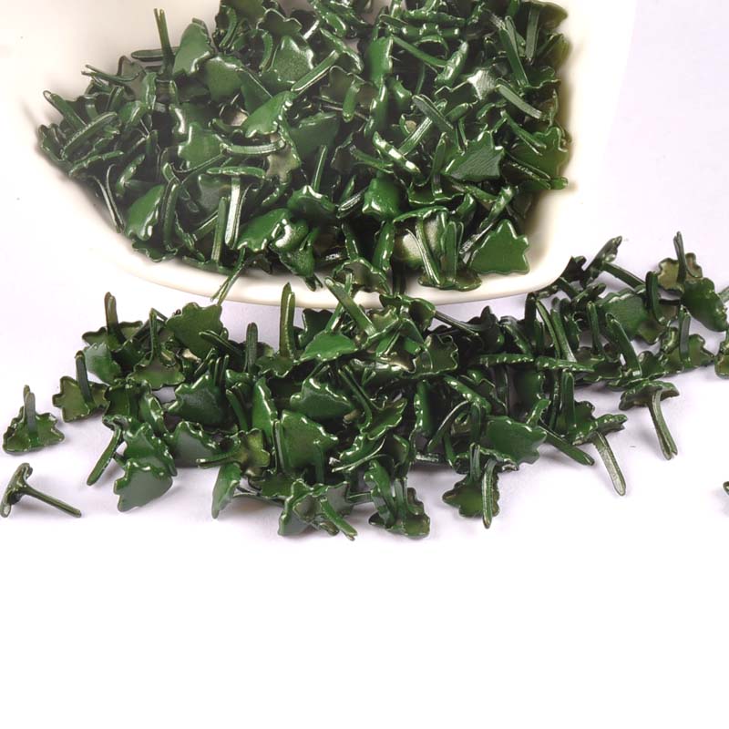 50pcs Mini Christmas Tree Brad - Christmas Craft Embellishment บทวิจารณ์และราคา