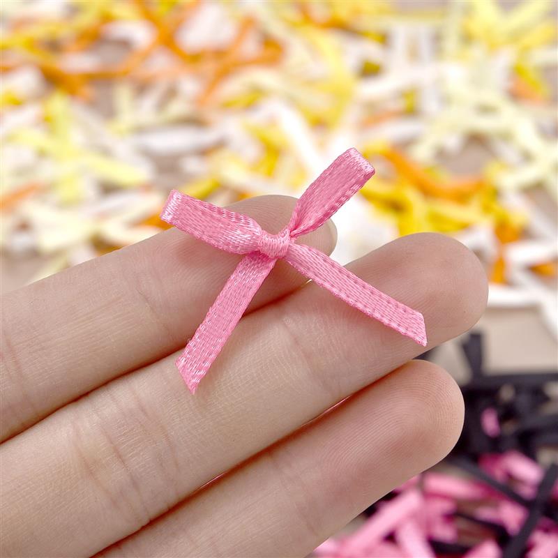 100Pcs 3mm Ribbons Mini Satin  - Christmas Craft Embellishment บทวิจารณ์และราคา