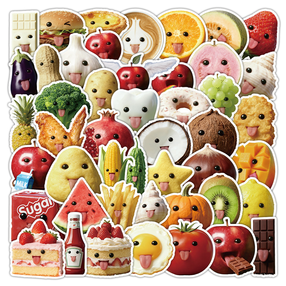 53 Pcs Abstract Art Style Food - Craft Embellishment World บทวิจารณ์และราคา
