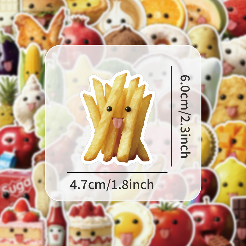 53 Pcs Abstract Art Style Food - Craft Embellishment World บทวิจารณ์และราคา