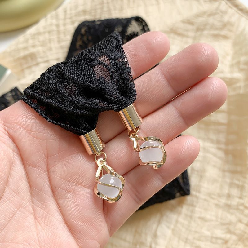 Women Hair Ribbon French Penda - Elastic Lace Trim บทวิจารณ์และราคา