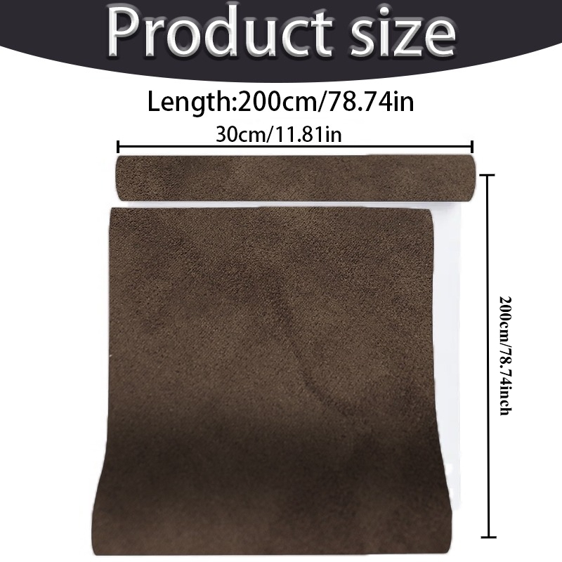 30x200cm Self Adhesive Suede F - Velvet Ribbon Roll บทวิจารณ์และราคา