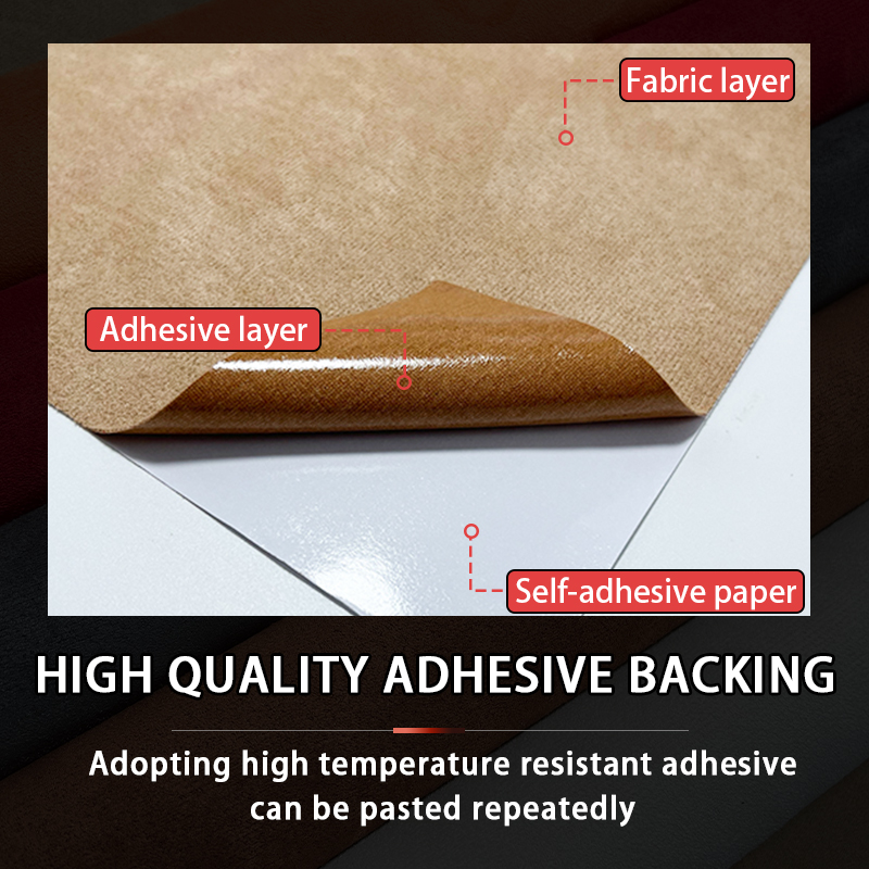 30x200cm Self Adhesive Suede F - Velvet Ribbon Roll บทวิจารณ์และราคา